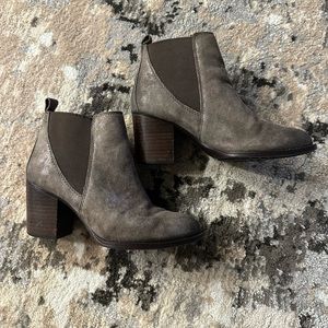 Suede booties